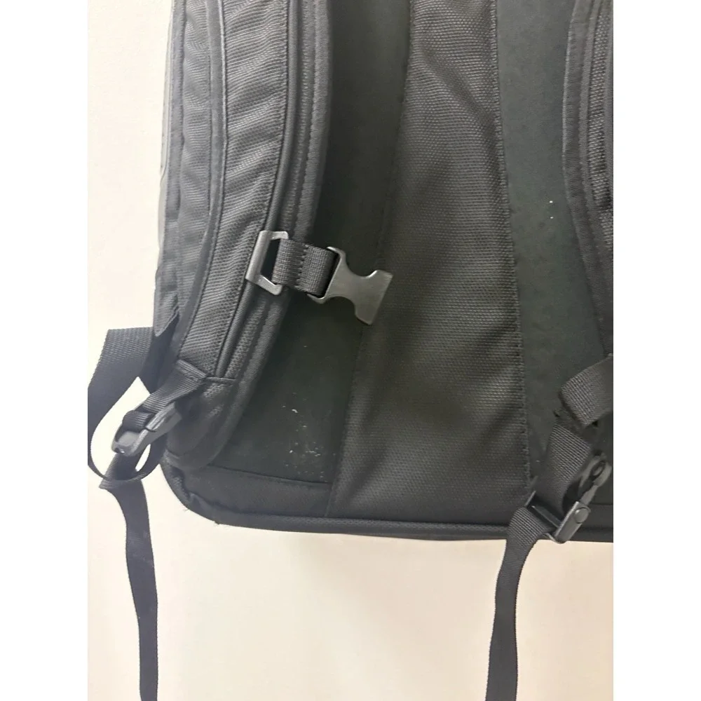 The North Face Refractor Black Heavy Duty Travel Carry On Duffel Backpack Bag